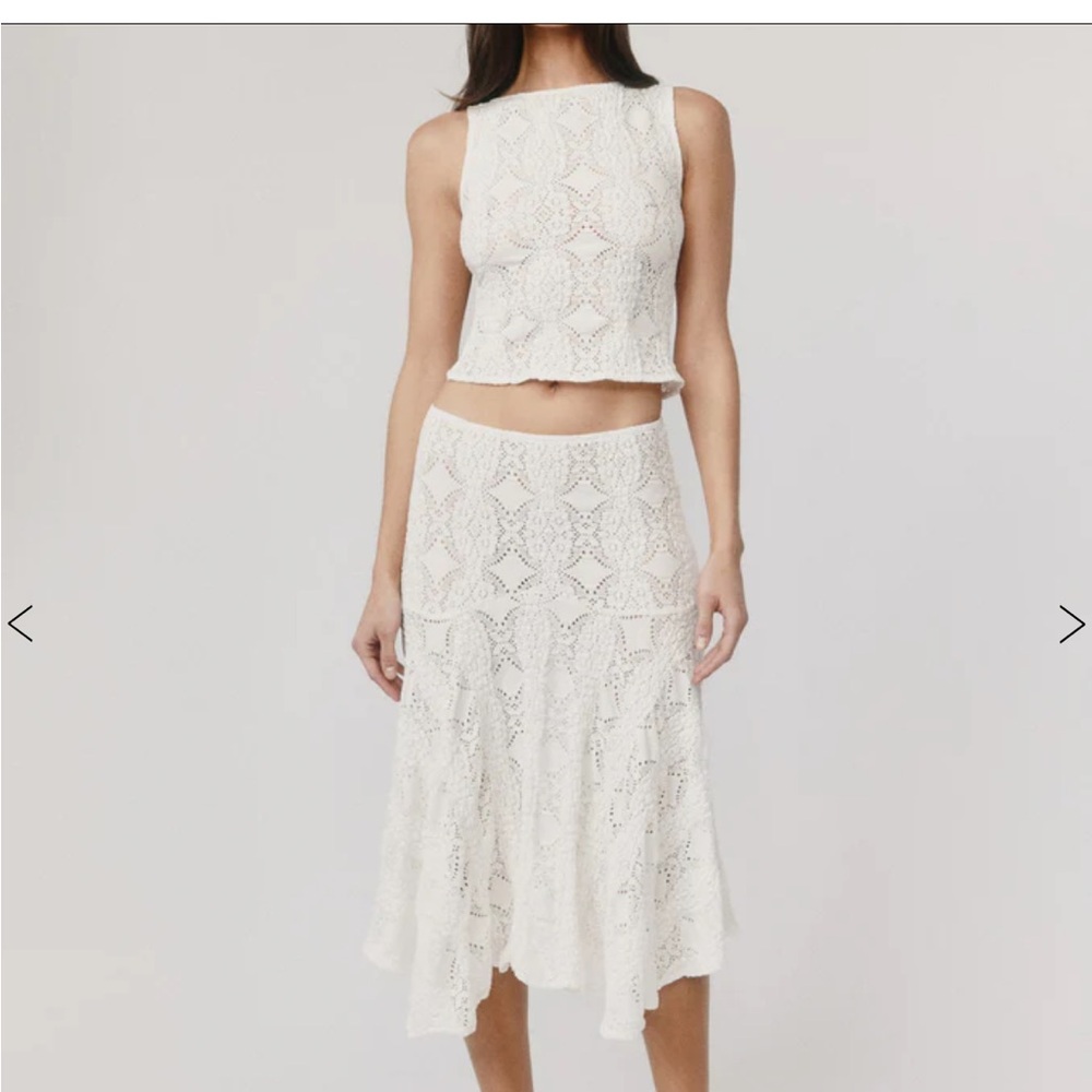 With Jean Maeve A-Line Set Skirt & Top